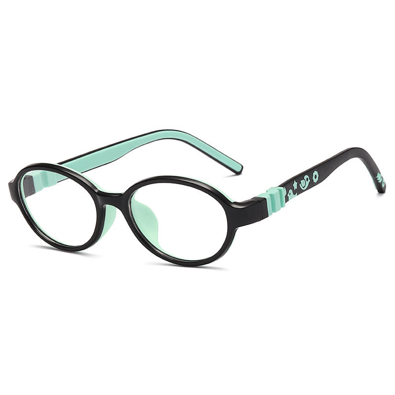بيع المصنع مختلف النظارات المستخدمة على نطاق واسع نظارات أطفال إطارات بصرية TR 90 للأطفال LT6649-c59