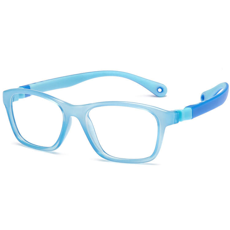 2021 تصميم جديد مخصص عدسة النايلون المطاط أطفال إطار بصري نظارات أطفال إطارات النظارات NP0808