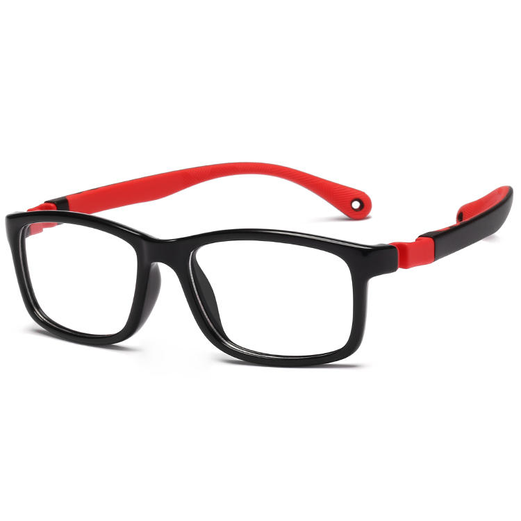 إطارات نظارات القراءة البصرية للأطفال مرنة من النايلون الملون NP0807