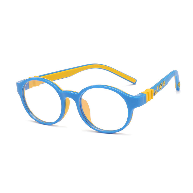 نظارات أطفال بشعار مخصص جديدة أنيقة للأطفال نظارات كمبيوتر للأطفال بإطار LT6625-c6