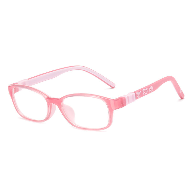 نظارات Tr90 اللينة المحمولة الشهيرة للأطفال 2021 نظارات شاشة بصرية للأطفال LT6641-RTS-c3