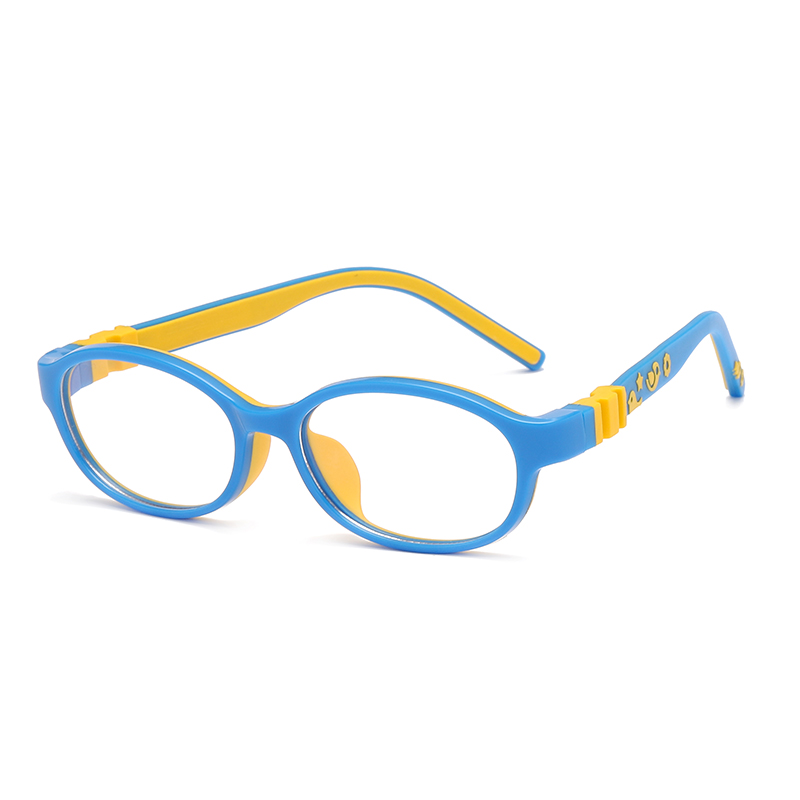 أعلى بيع جودة مضمونة نظارات الأطفال إطارات النظارات البصرية ، للجنسين النظارات البصرية LT6624-c5