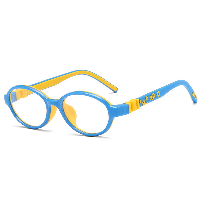 الأطفال مصمم النظارات الإطار البصري رخيصة إطارات النظارات الأساسية للأطفال LT6649-c62