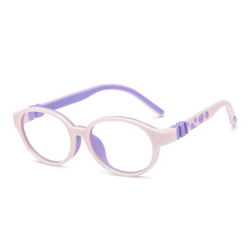 يرتدي الأولاد بنمط أوروبي جديد النظارات ، إطارات النظارات للأطفال LT6601-c2